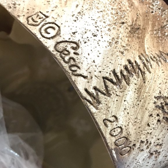 CESAR' Vintage Collectible Halloween Ancient Skull Mask NWT NOS - Picture 10 of 10